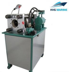 High pressure pipe locking machine